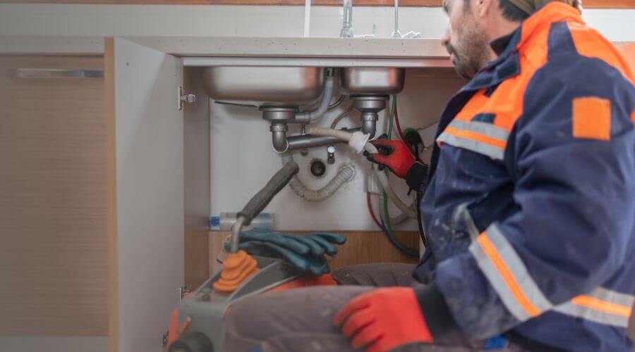 Professional slab leak plumber services in Harris, MN